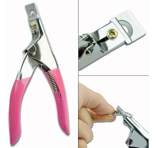 E-Shop Peluquería Professional Sculpted False Nail Tip Cutter 0