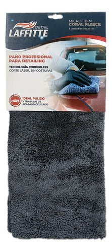 Kit 10 Paños De Microfibras 30x30cm Corte Laser Detailing 0