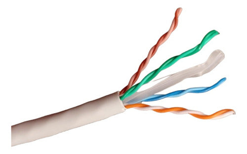 Prysmian UTP Cat6 Halogen-Free Network Cable 4 Pairs 1m 0