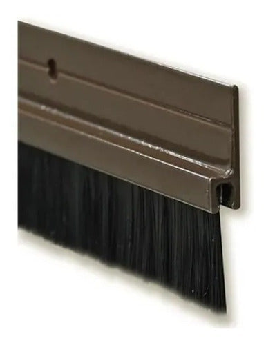 ZH Door Brush Trim 80cm Brown Aluminum 0