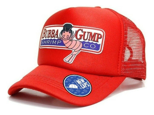 Newcaps Gorra Trucker Bubba Gump Forrest Tom Hanks Película New Caps 0