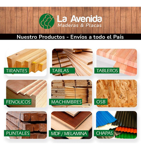 Maderera La Avenida Handrail Kit with 3 Supports, Planed Pine, 3 Meters 3