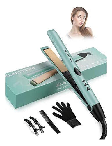 Plancha Plana Para Alisar El Cabello, Alisadora Y 0