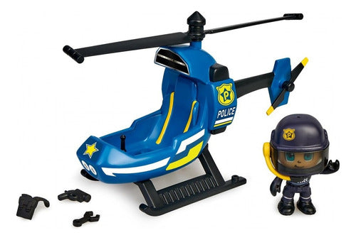 Pinypon Action Mini Police Helicopter and Accessories 1