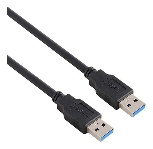 Pasow Usb 3.0 A Macho A Macho, 10 Pies/negro/28 Awg 0