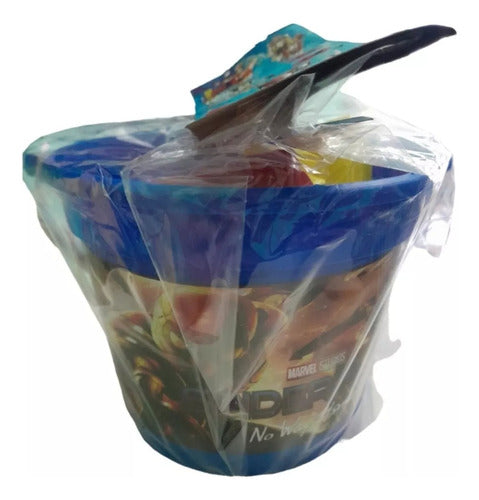 R y V Toys 10 Set Beach Bucket with Shovel and Rake 2