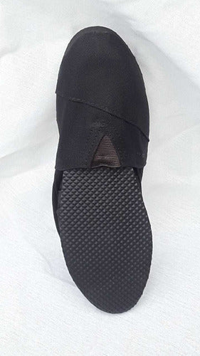 Special Offer: Black Canvas Espadrille with Elastic Band Unisex Large Sizes 0