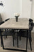 NUEVOS AIRES Industrial Dining Table 1.20x0.80 2