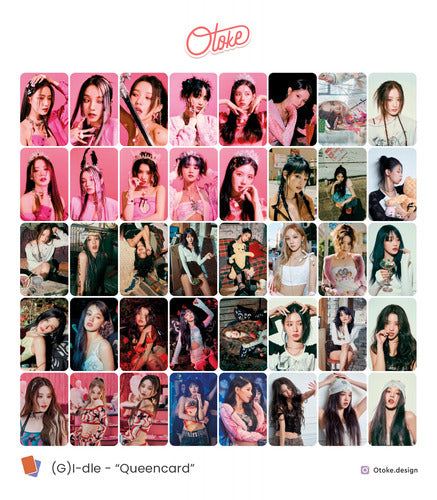 Set Of Photocards 40 Units - G Idle - I Feel 3