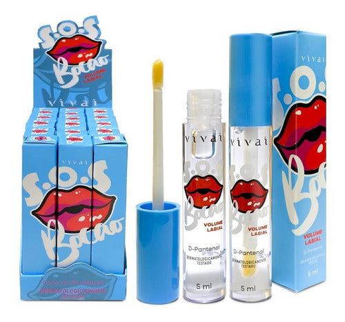 Box C/24 Gloss Volume Labial Sos Bocão 3025 - Vivai 02 0