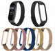 Miaband Combo of 2 Metal Bands for Xiaomi Mi Band 5 and Mi Band 6 3