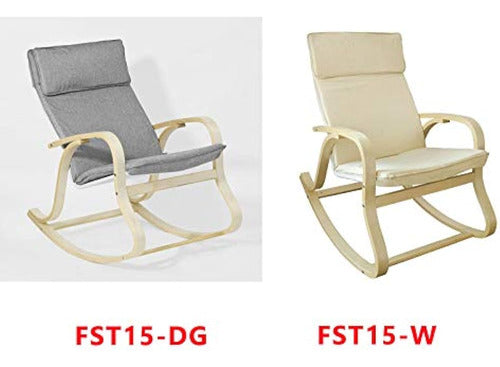 Hastian Fst15-dg, Cómoda Mecedora Relax, Sillón Relax Silla 4