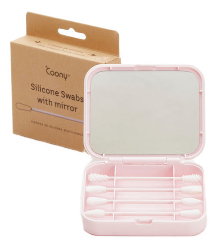 Coony Reusable Silicone Swabs for Makeup Correction 0