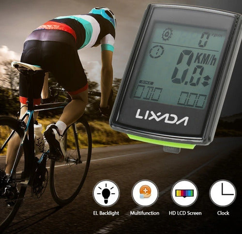 Wireless Speed and Cadence Cycling Bike Computer Odometer 10