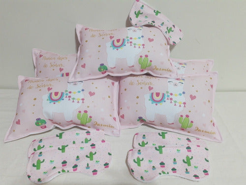 11-Piece Pajama Party Set - Pillow + Eye Mask - Lol Characters 7