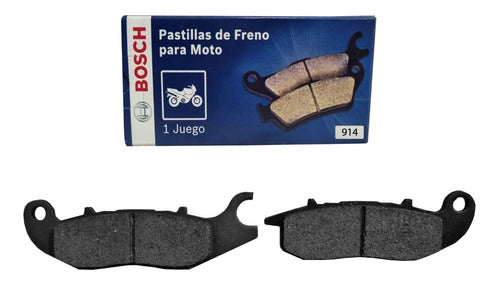 Pastillas Freno Bosch Honda Cg New Titan 150 - Gaona Motos! 0