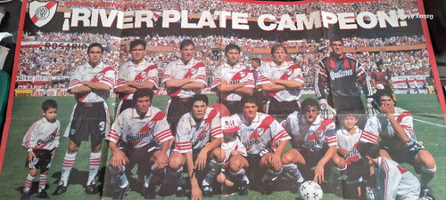 Semanario. River Campeón Apertura 1996 C/ Super Póster Gigan 1