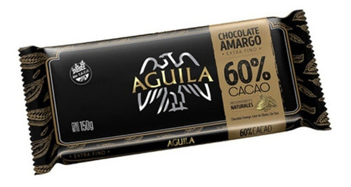 Aguila Dark Chocolate 60% Cacao Gluten Free 150g X4 2