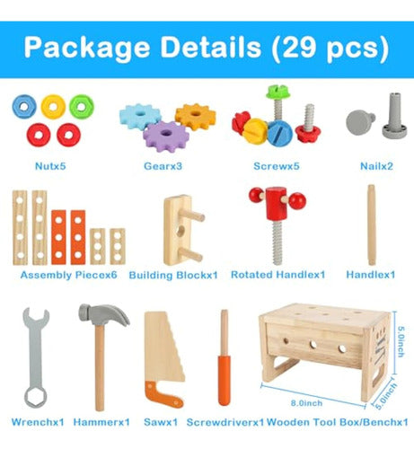 Vextronic Kids Tool Set, 29 Pieces 4