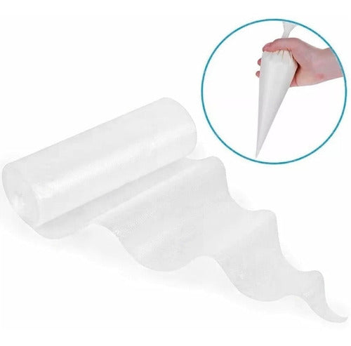 Disposable Pastry Piping Bags 30x50 cm x 20 units 3