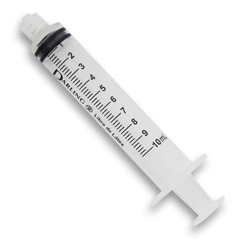 Disposable Luer Lock Syringe 10 Ml X 100 Units Darling 2