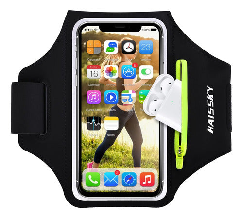 Brazalete Para Correr Para Telefono Celular Con AirPods 0