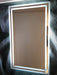 Klen Double Guard Frosted LED Mirror 60x70 cm Modern Bathroom 0