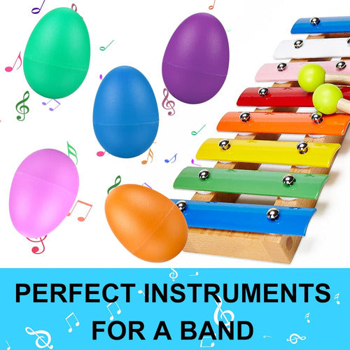 Maracas Musicales Para Bebés, 20 Pcs, 10 Colores, Tamaño De 3