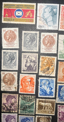 Sello Correo Italia 61 Estampillas Italianas De Colección 1