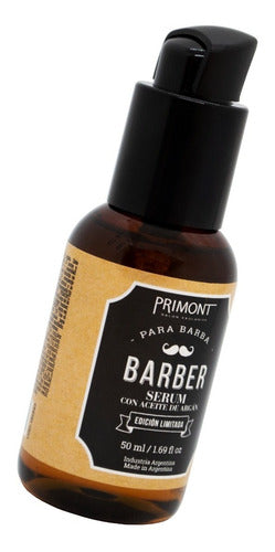 Primont Barber Beard Serum Argan Oil 50ml 3