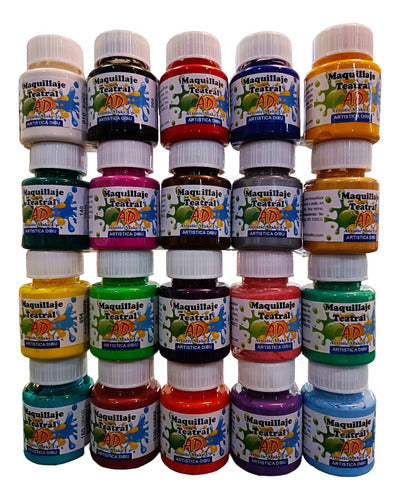 AD Body Painting Set X 10 Colors 0