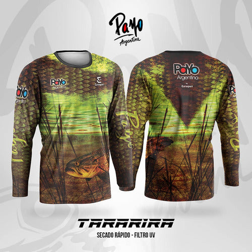 Payo Tararira Green Quick Dry UV Protection Shirt 1