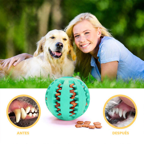 Pawfy TPR Rubber Dog Tooth Cleaning Ball 5 cm 3