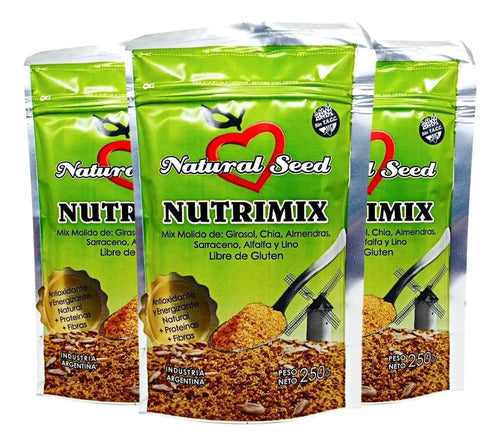 Natural Seed Nutrimix 250g - 3 Units 0