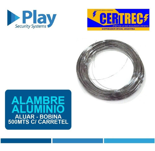 Aluar Anodized Aluminum Wire 1.5mm x 500m Electric Fence 1