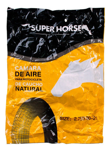 Super Horse Motorcycle Tube 2.75-3.00 21 Natural Rubber 0