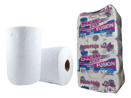 Bolson Papel Higienico D/hoja 30uni + Bolson Cocina X 8 Uni 0