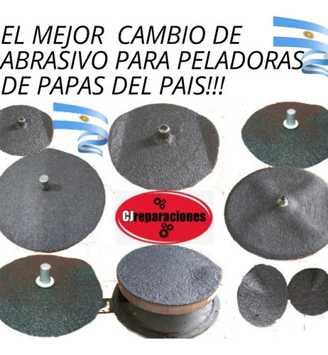 Cambio De Abrasivos A Peladoras De Papa P/todas Las Marcas 4