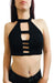 Hadda's Closet Bralette Blusa Crop Top Corto Sexy Noche Tarde Regalo Fiesta 0