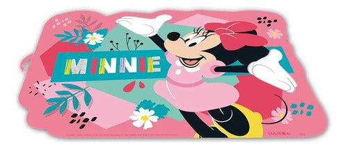 Stor Lenticular Individual Tablecloth Minnie Mouse Disney 0