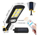 Will Reflector Luz Solar Sensor Movimiento Con Control Exterior 1