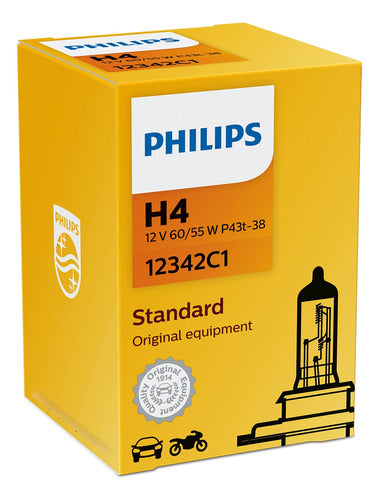 Lampara Philips H4 60/55w Original 2