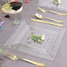 Lillian Tablesettings 10 Count De Plástico Cuadrada Platos L 2