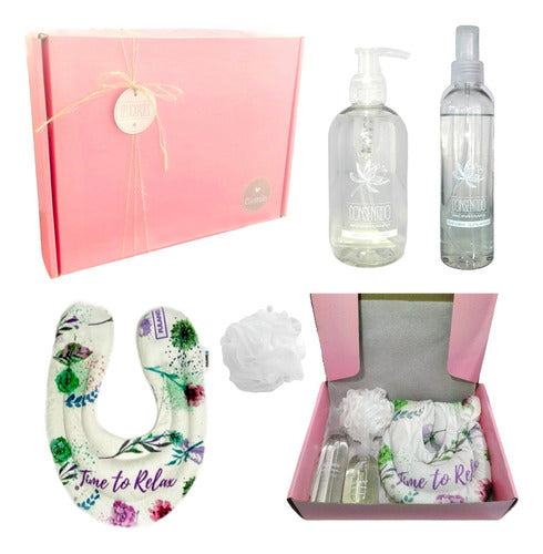 Relax and Unwind with our Jasmine Aromatherapy Gift Set - Set Kit Caja Regalo Empresarial Mujer Jazmín Relax Spa N23