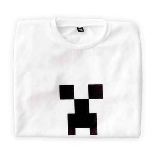 Kids' Short Sleeve Minecraft Sheep Pajama Set SH322 1