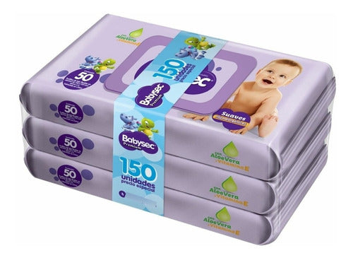 Toallitas Húmedas Babysec Premium 450 Unidades 0