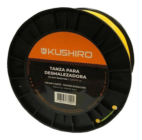 Tanza Bordeadora Redonda 1,5 Mm Bobina 1kg Kushiro 1.5 Mm 2