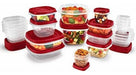 Rubbermaid Contenedores De Almacenamiento De Alimentos Con Tapa Kit X21 1