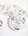 Custom Printed Round Tags 3 or 4cm - Pack of 50 0