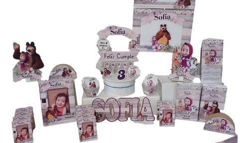 Fibrofácil La Rosa Party Combo for 10 Guests - Customizable with Various Themes 0